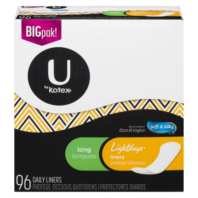 U By Kotex Lightdays Liners Long