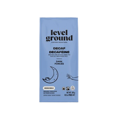Level Ground Decaf Dark Roast Ground Coffee