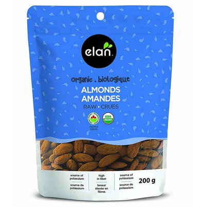 Elan Organic Raw Almonds