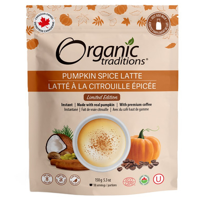 Organic Traditions Pumpkin Spice Latte