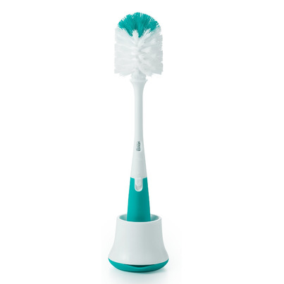 OXO Tot Bottle Brush Cleaner With Stand Teal