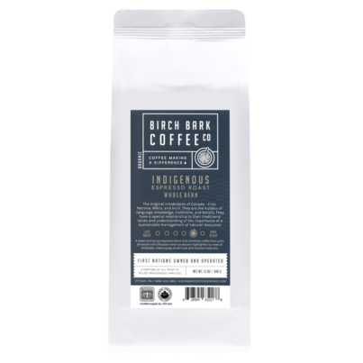 Birch Bark Coffee Indigenous Whole Bean Espresso Roast