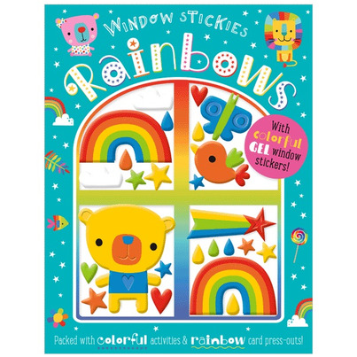 Make Believe Ideas Window Stickers Rainbows