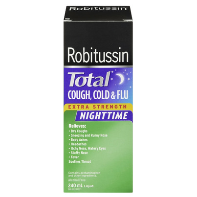 Robitussin Total Cough, Cold & Flu Extra Strength Nighttime