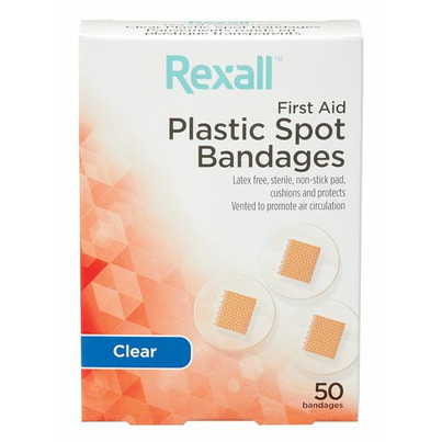 Rexall Clear Spots Round Bandages 50'S
