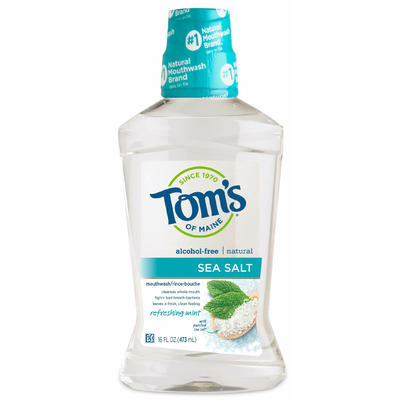 Tom's Of Maine Refreshing Mint Sea Salt Mouthwash