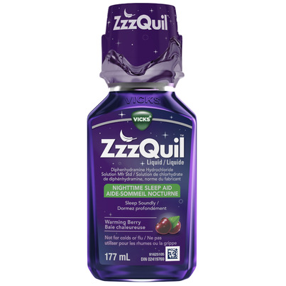 ZzzQuil Liquid Nighttime Sleep-Aid Cherry