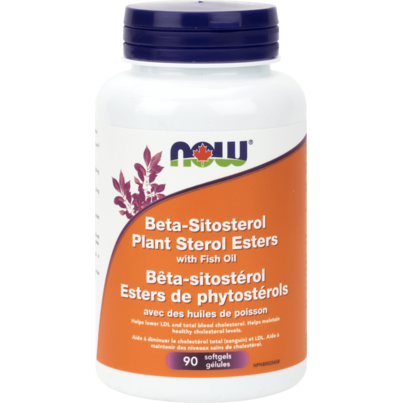 NOW Foods Beta-Sitosterol Plant Sterol Esters With Fish Oil