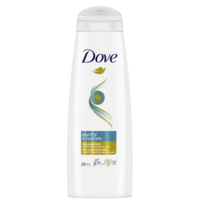 Dove Purify & Hydrate Shampoo For Dry Hair