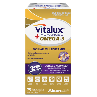 Vitalux Advanced + Omega-3