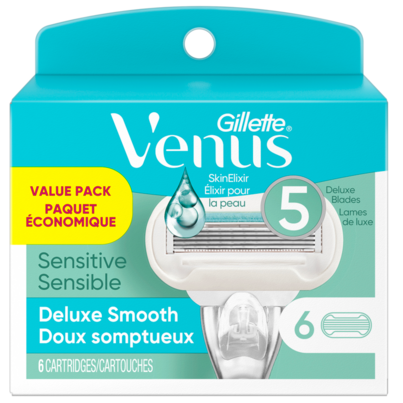 Gillette Venus Deluxe Extra Smooth Sensitive Cartridges