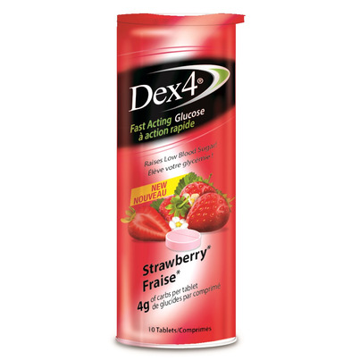 Dex4 Glucose Tablets Strawberry