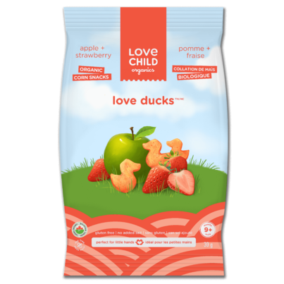 Love Child Organics Love Ducks Apple And Strawberry