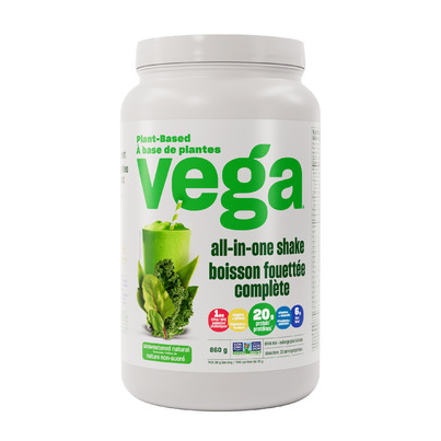 Vega All-In-One Unsweetened Natural Plant-Based Shake