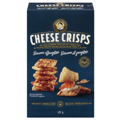 John WM. Macy's Sesame Gruyere Cheese Crisps