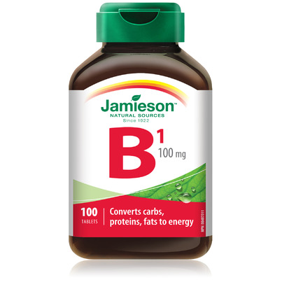 Jamieson Vitamin B1 Thiamine 100mg