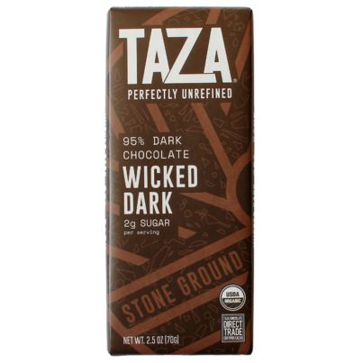 Taza Chocolate 95% Wicked Dark