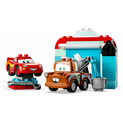 Lego Lightning McQueen & Mater's Car Wash Fun