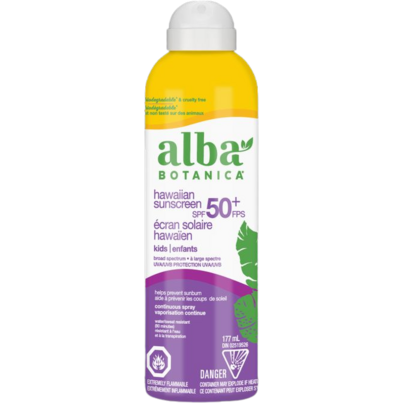 Alba Botanica Very Emollient Kids Continuous Spray Sunscreen SPF 50+
