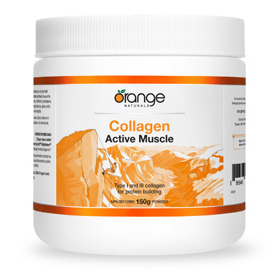 Orange Naturals Collagen Active Muscle Powder