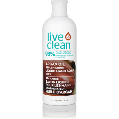 Live Clean Argan Oil Hydrating Liquid Hand Soap Refill