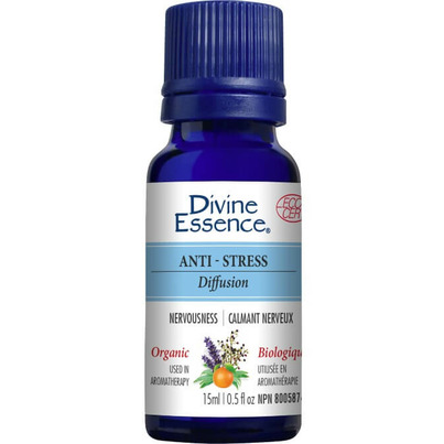 Divine Essence Organic Anti-Stress-Blend Essential Oil