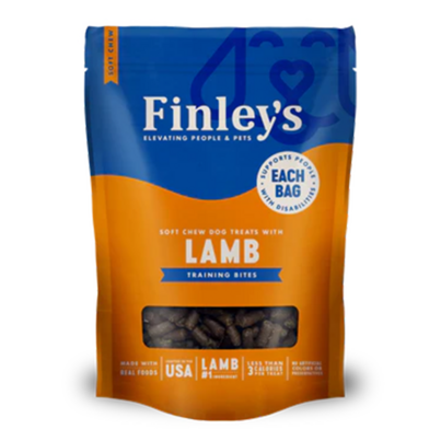 Finley's Soft Chew Training Bites Dog Treats Lamb