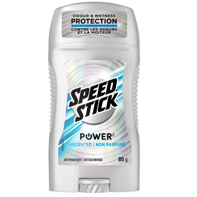 Speed Stick Power Men's Antiperspirant Stick Unscented
