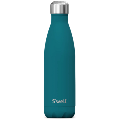 S'well Water Bottle Peacock Blue