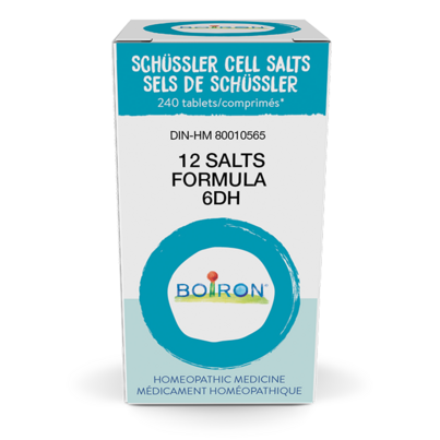 Boiron Schussler Cell Salts 12 Salts Formula 6DH