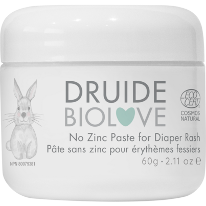 Druide Laboratories Baby No Zinc Paste Diaper Rash