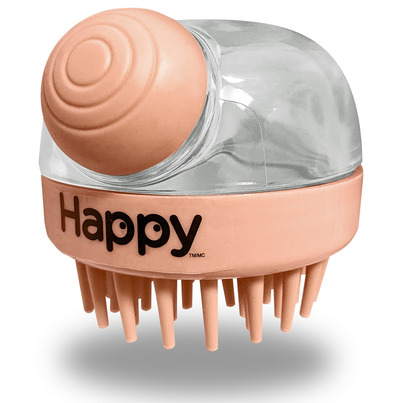 Happy Liquid Infusion Scalp Massager Pink
