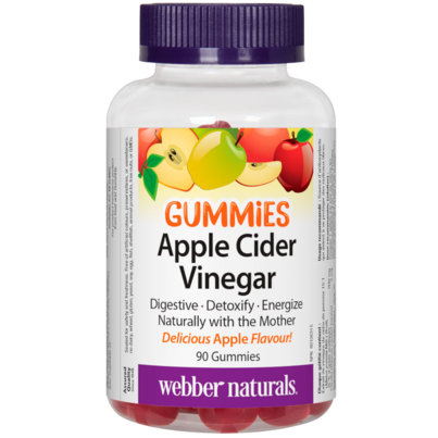 Webber Naturals Apple Cider Vinegar Gummies