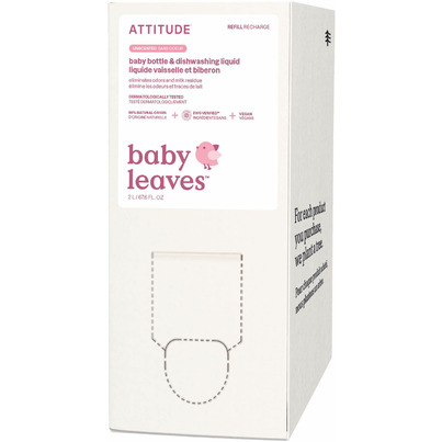 ATTITUDE Bulk To Go Baby Bottle & Dishwashing Liquid Fragrance Free