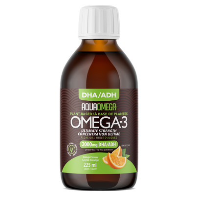 AquaOmega Standard Vegan Omega 3 Orange