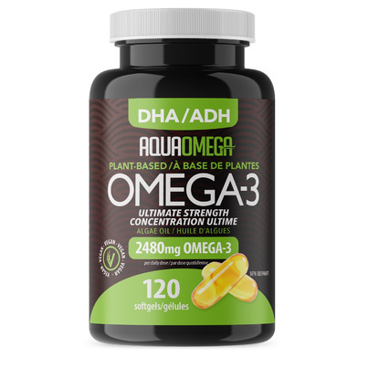 AquaOmega Standard Vegan Omega-3 SoftGels