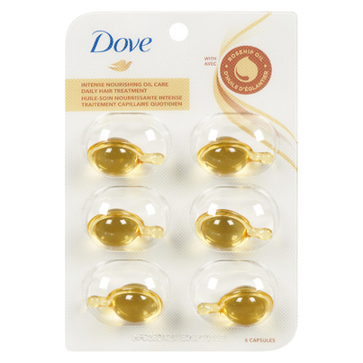 Dove Intense Nourishing Oil Care Daily Hair Treatment Capsules