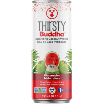 Thirsty Buddha Sparkling Coconut Water With Watermelon