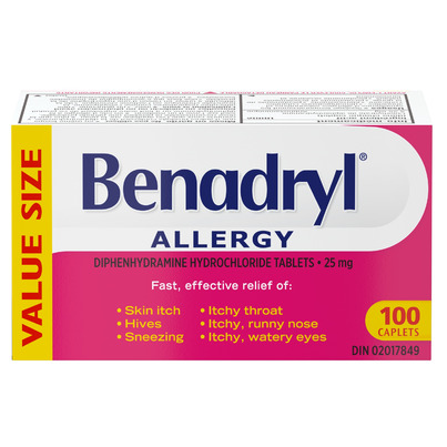 Benadryl Allergy Caplets