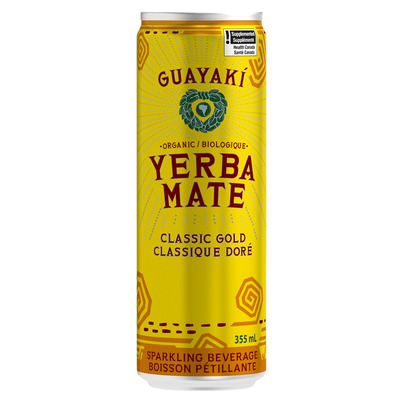 Guayaki Organic Yerba Mate Sparkling Classic Gold