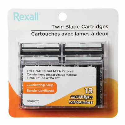 Rexall Men's Twin Blade Cartridges