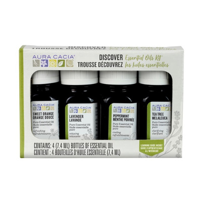 Aura Cacia Discover Essential Oils Kit