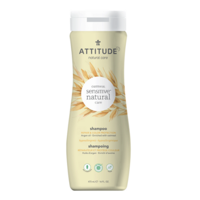 ATTITUDE Sensitive Skin Shampoo Repair And Colour Protect Argan