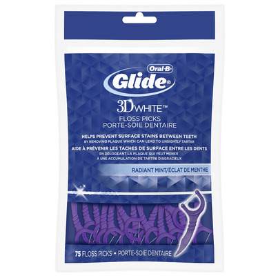 Oral-B Glide 3D White Whitening Floss Picks