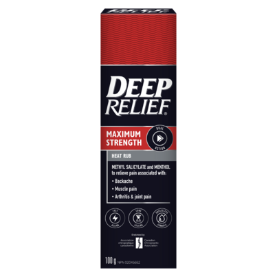 Deep Relief Warming Muscle Ache Relief Ultra Strength Rub