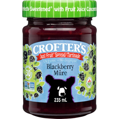 Crofter's Organic Blackberry Just Fruit Spread