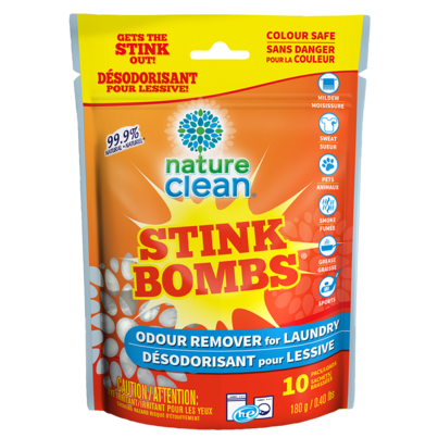 Nature Clean Odour Remover Laundry Packs