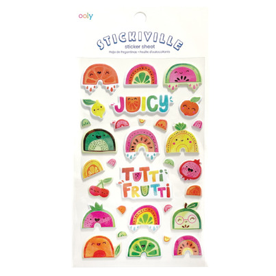 OOLY Stickiville Stickers Standard Tutti Frutti