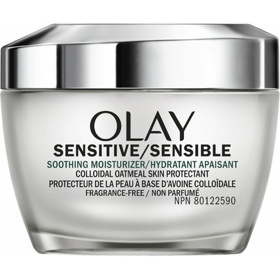 Olay Sensitive Soothing Moisturizer Skin Protectant Fragrance Free