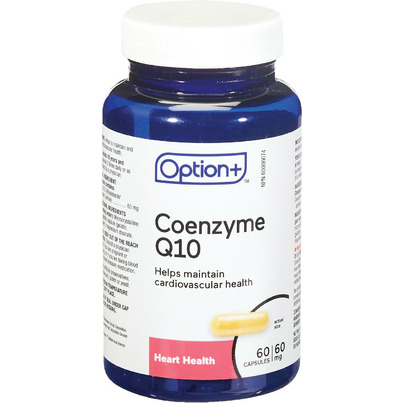 Option+ Coenzyme Q10 60mg